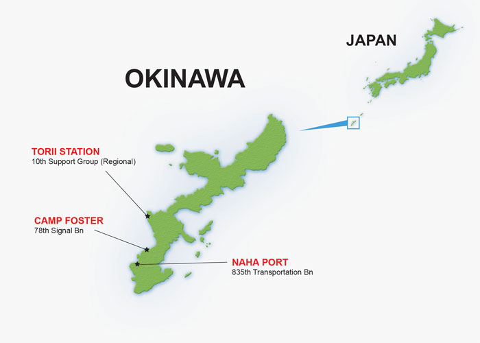 Okinawa World Map
